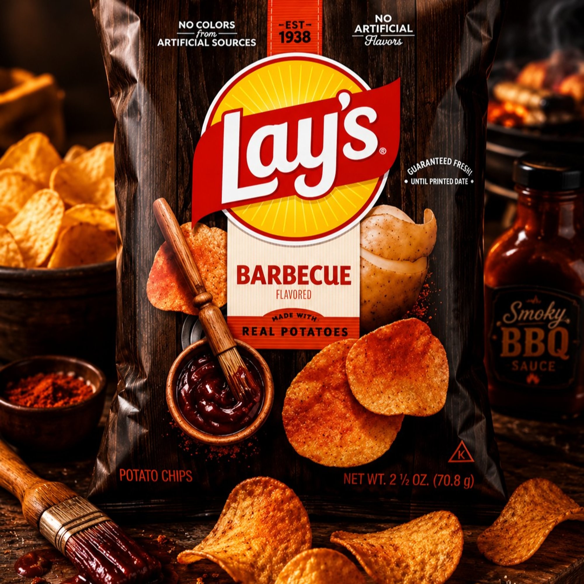 Lay's Barbecue Potato Chips