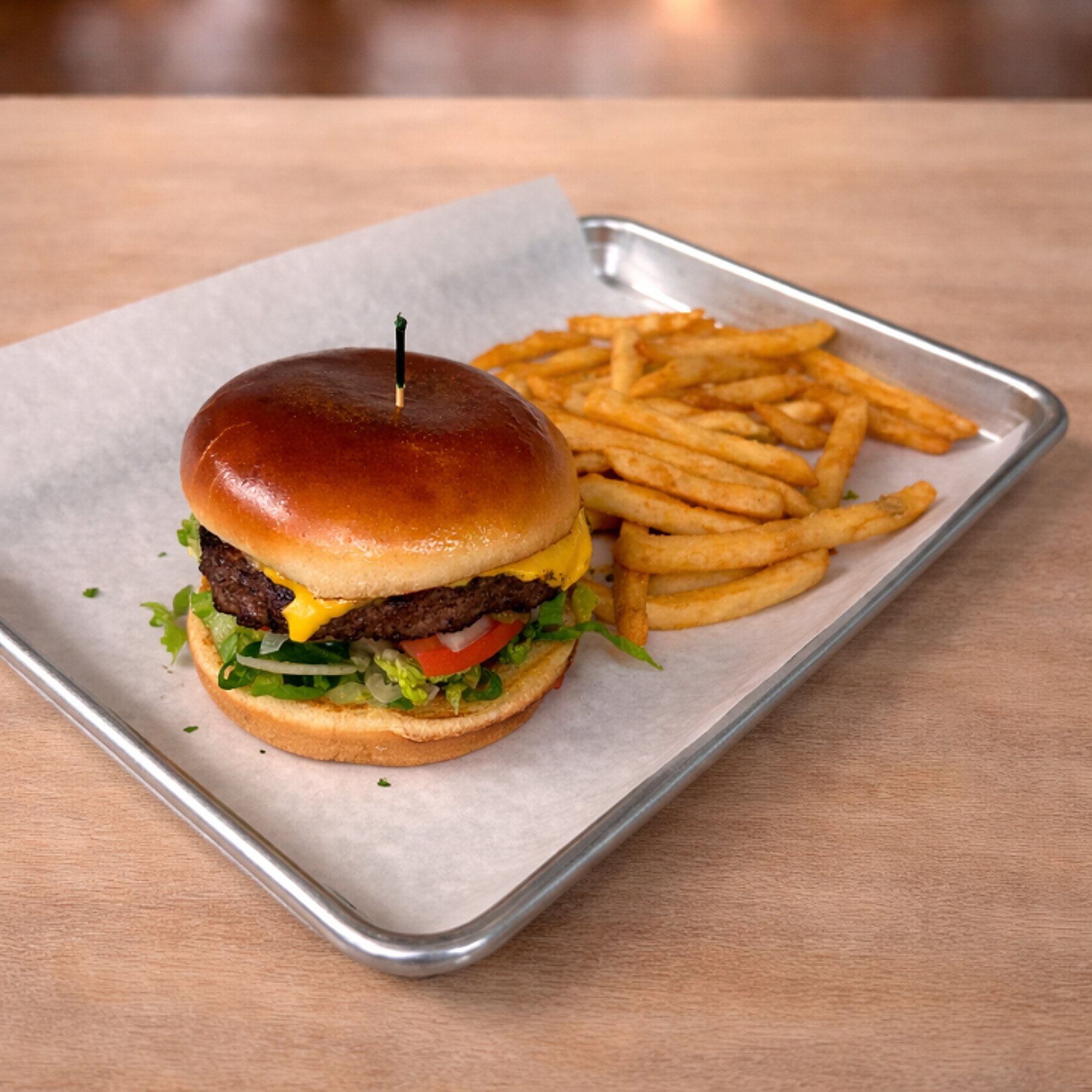 Classic American Hamburger