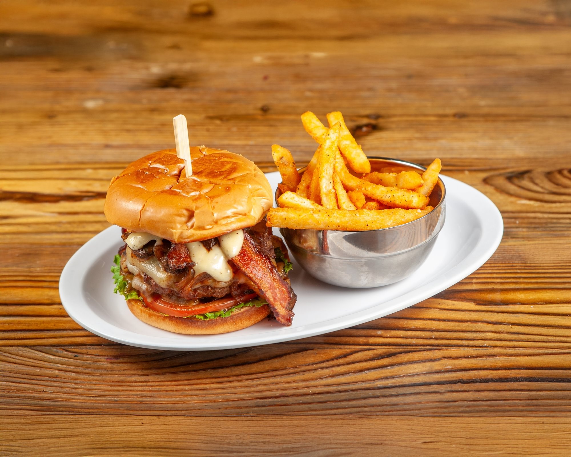 Mushroom Swiss Burger
