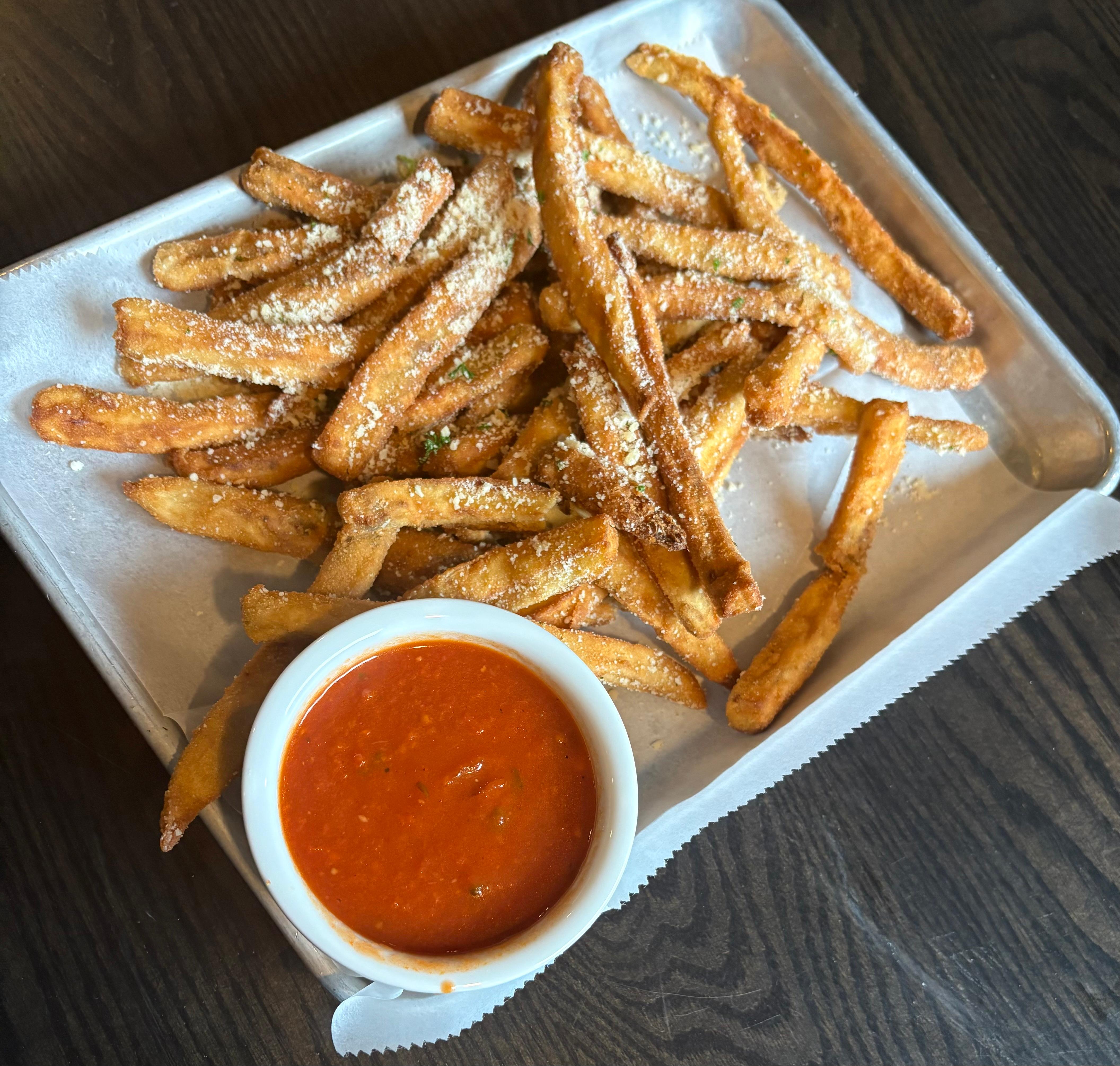 Large Eggplant Fries