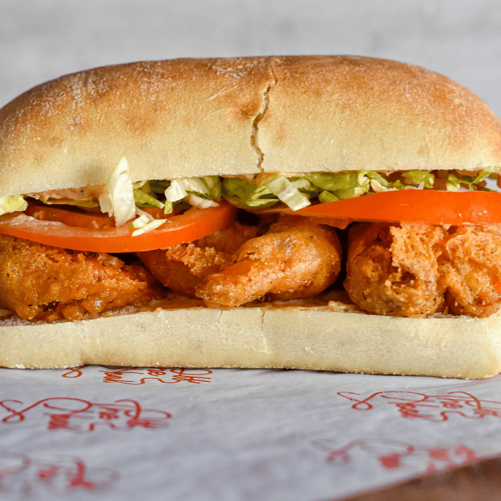 Cajun Shrimp Po' Boy