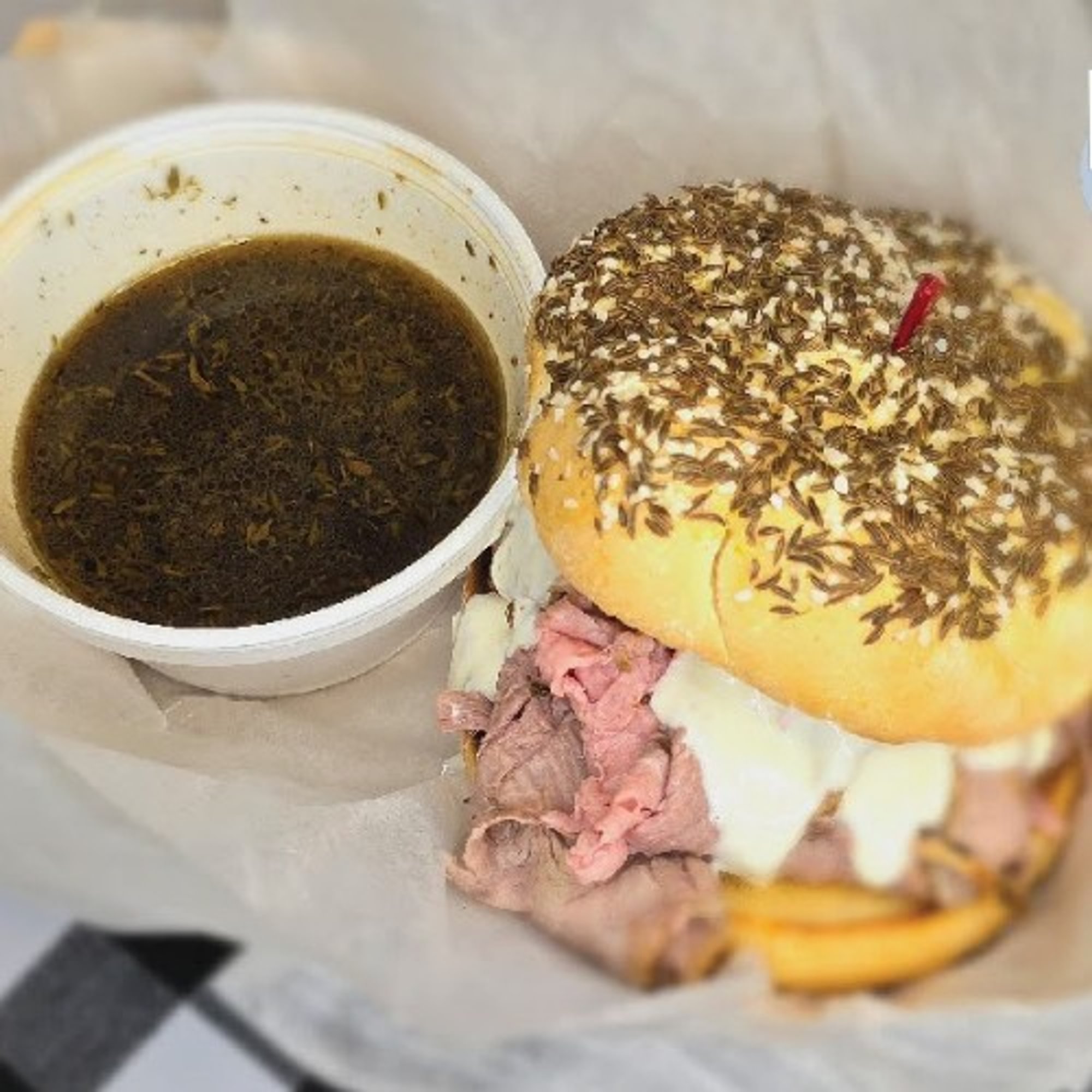 Classic Beef on Weck