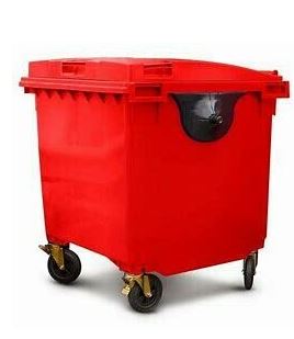 1100 Litre Recycling Bin