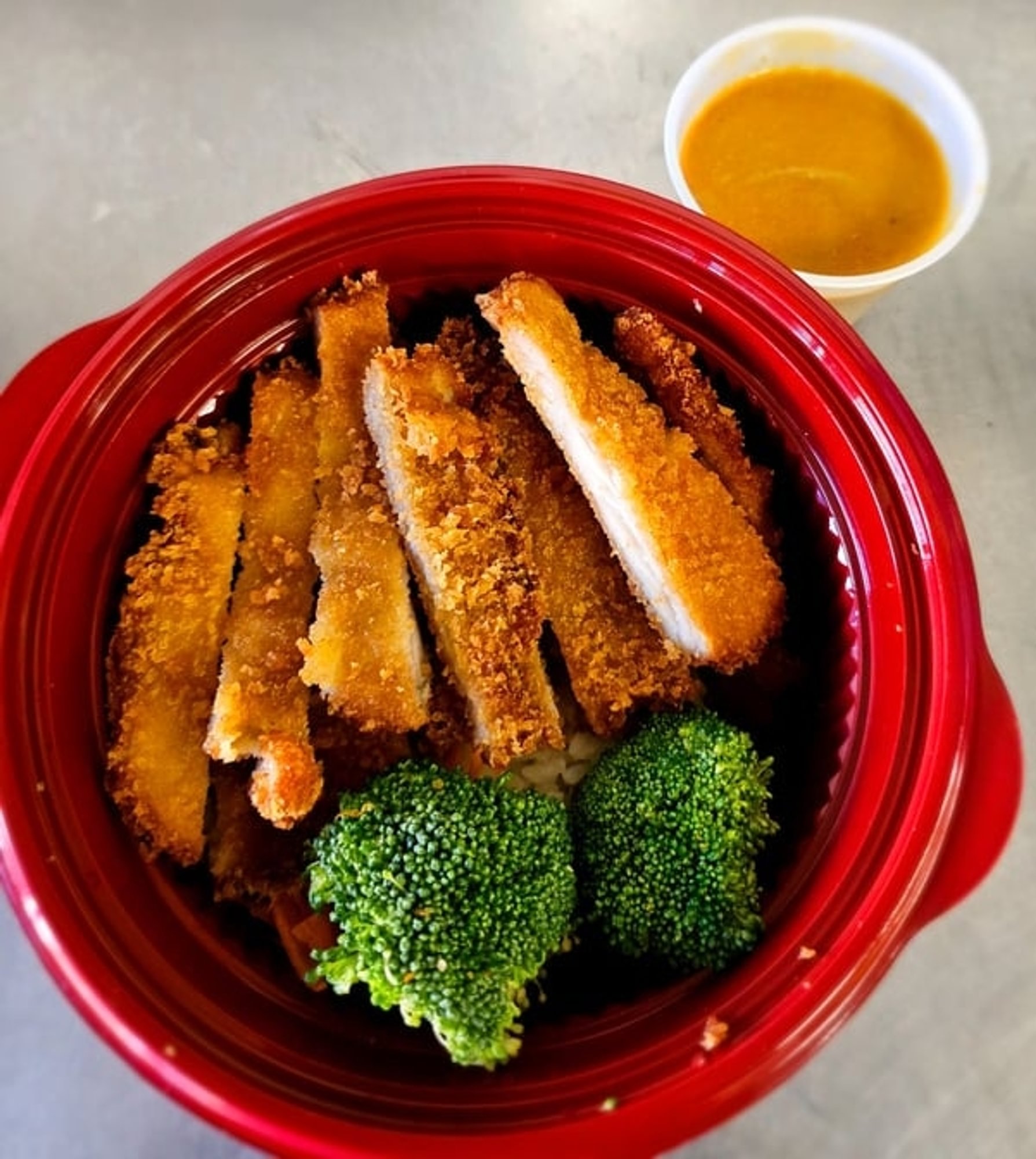 Chicken Katsu with Curry Bowl