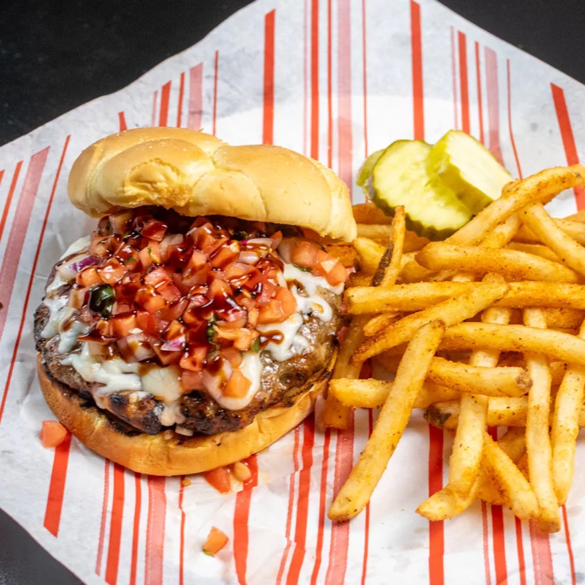 Bruschetta Burger