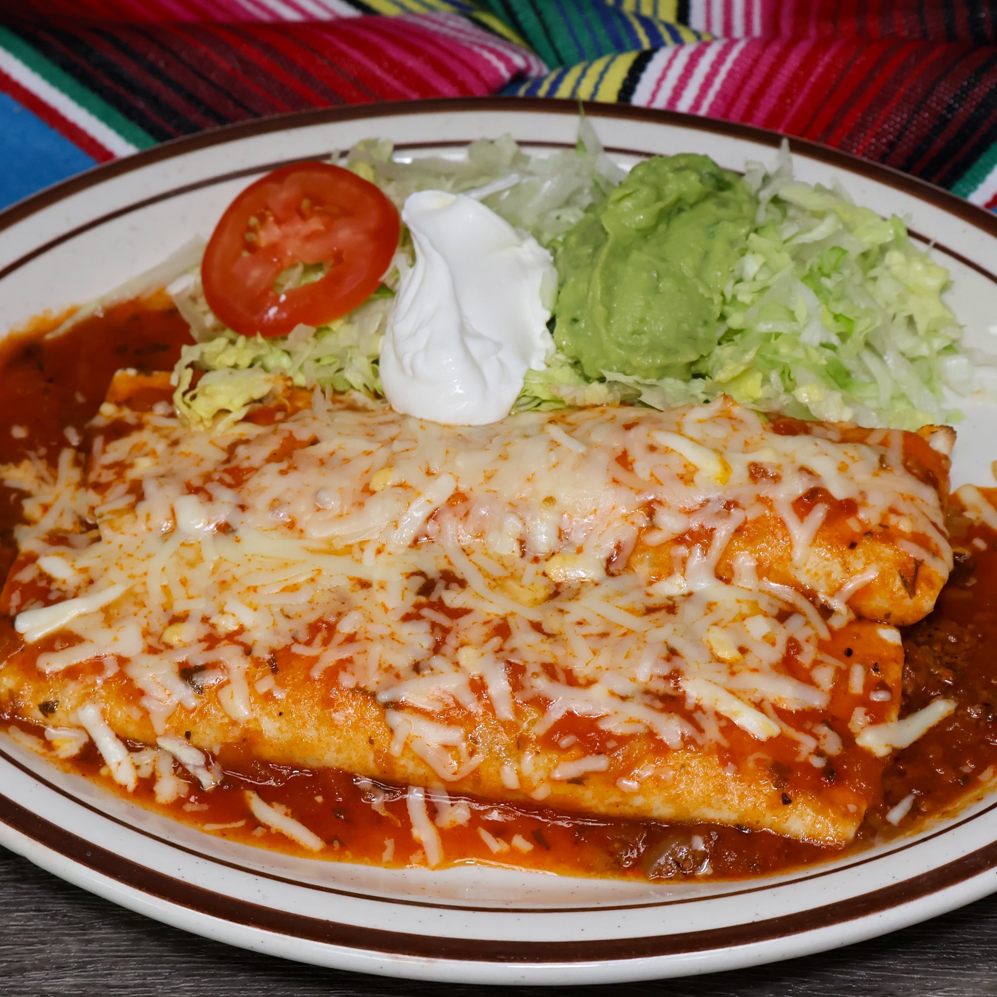 Burritos Deluxe Dinner