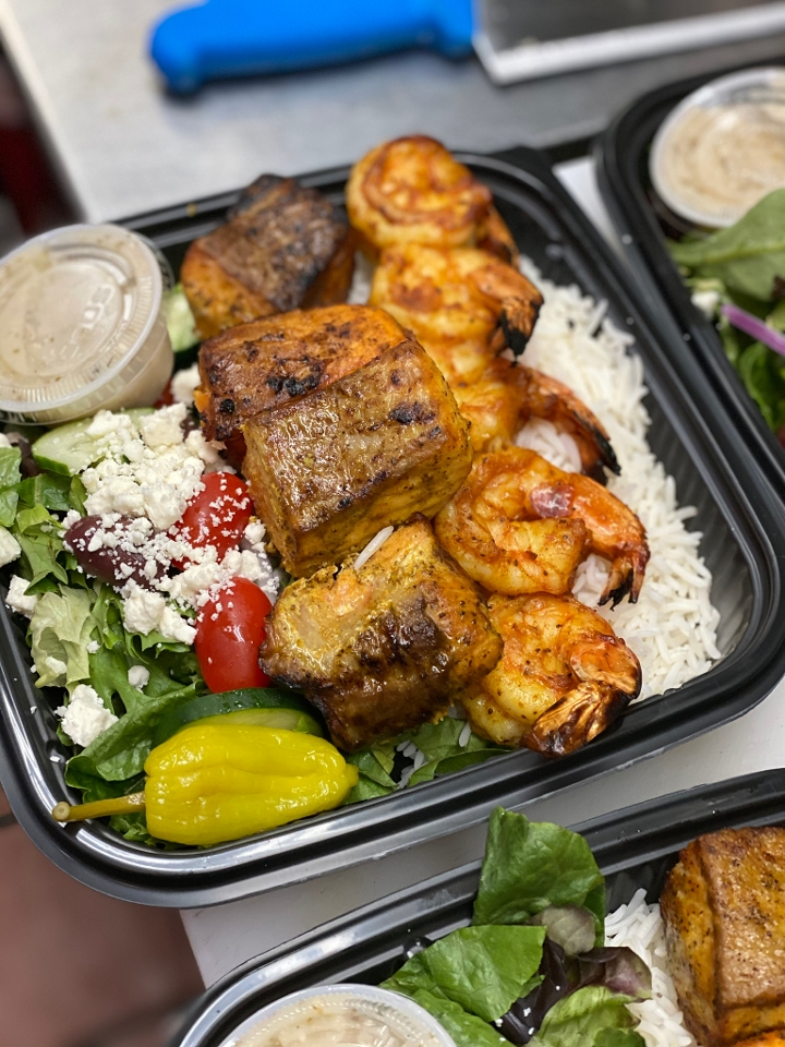 Seafood Combo (Salmon & Shrimp)