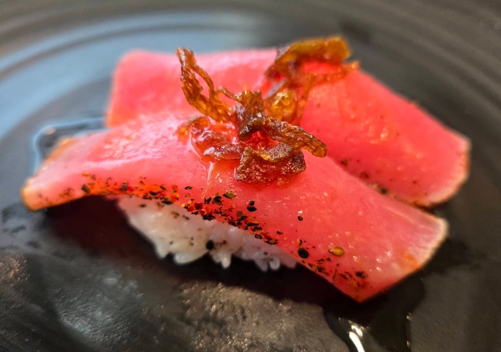 Seared Tuna Sushi