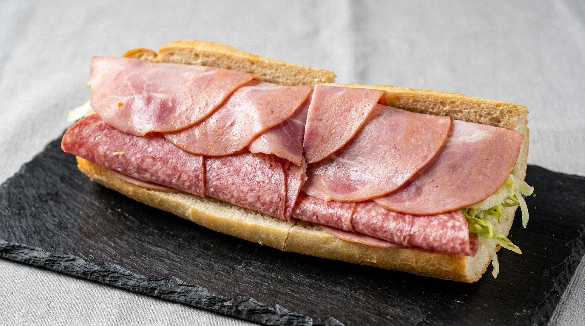 Capicola, Salami and Cheese