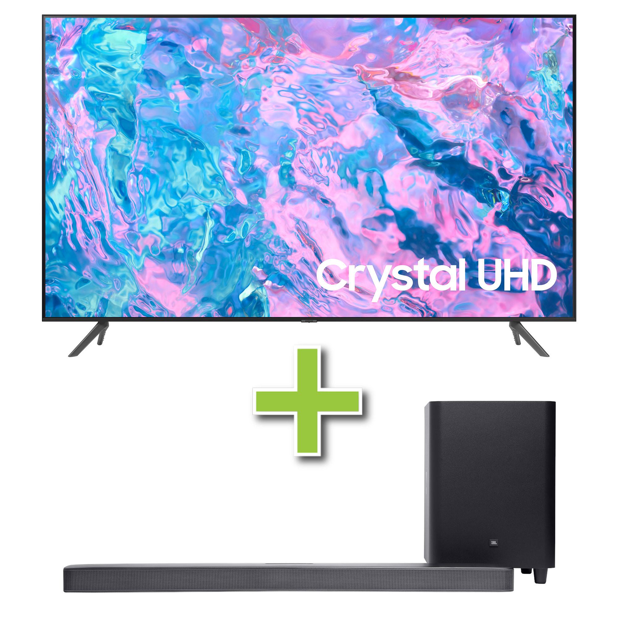 50" Samsung 4K UHD Smart TV & JBL 5.1 ch Soundbar