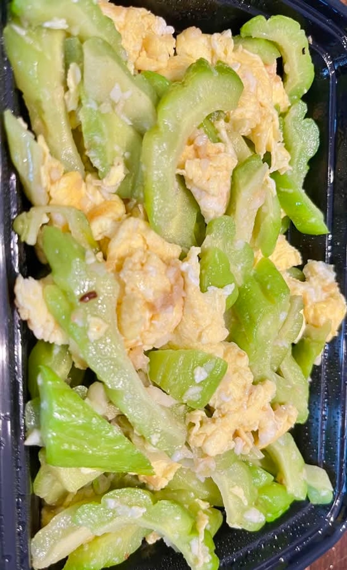 Stir-Fried Bitter Melon Scrambled Eggs / 苦瓜炒蛋