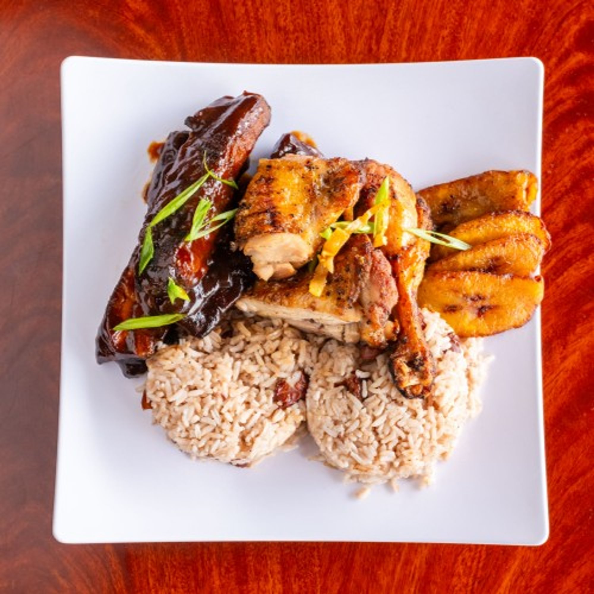#7. BBQ Ribs & Jrk Chicken Combo