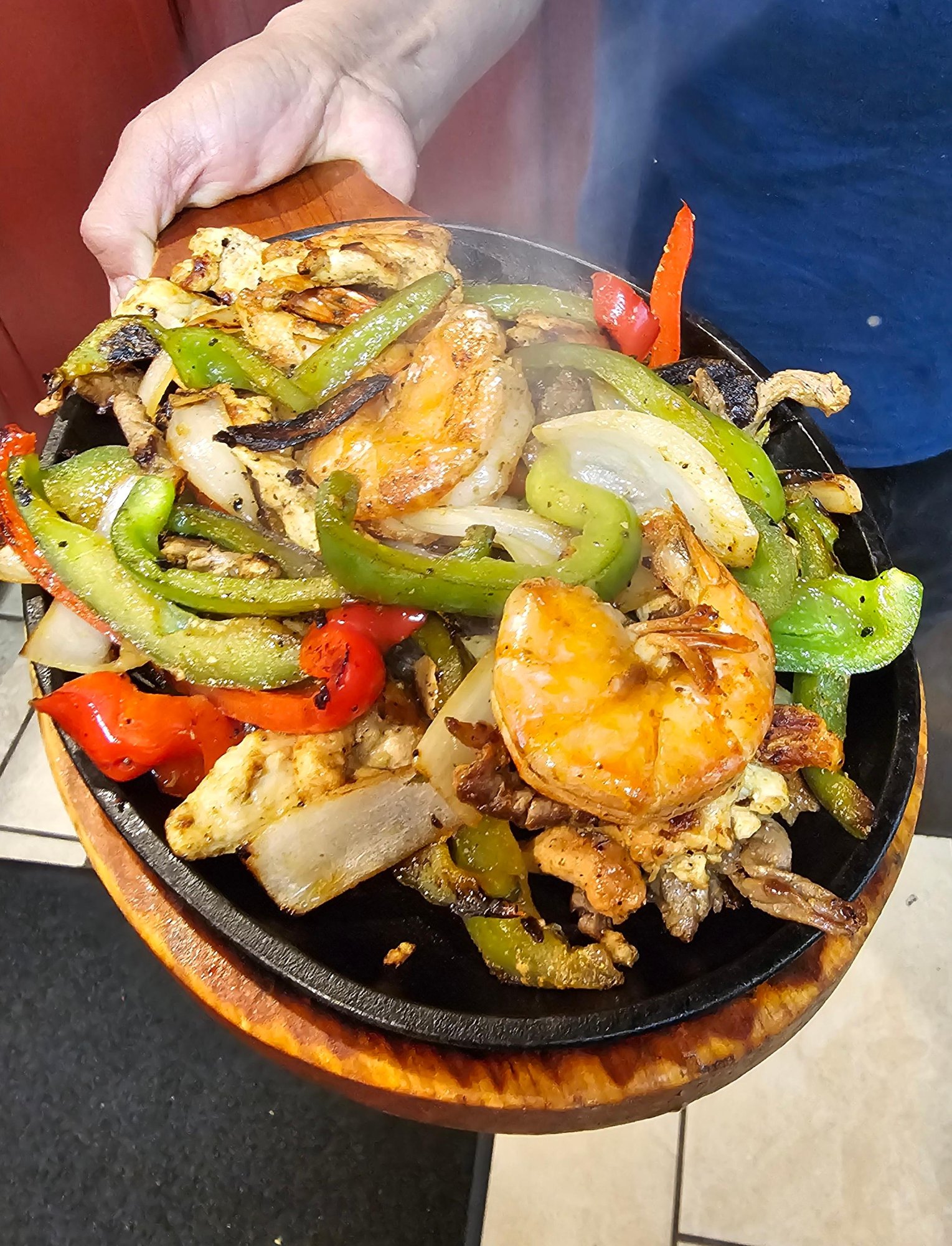 Fajita Mixta (All 3) Recommended