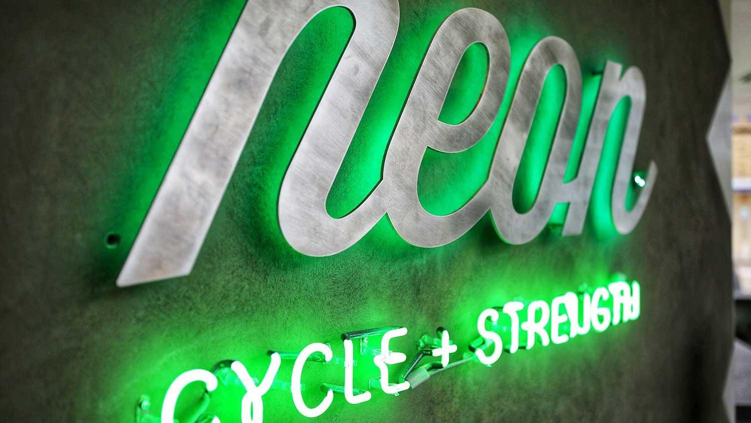 Neon Cycle + Strength Photo