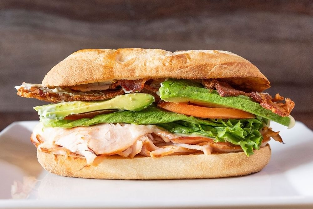 Pesto Turkey Sandwich