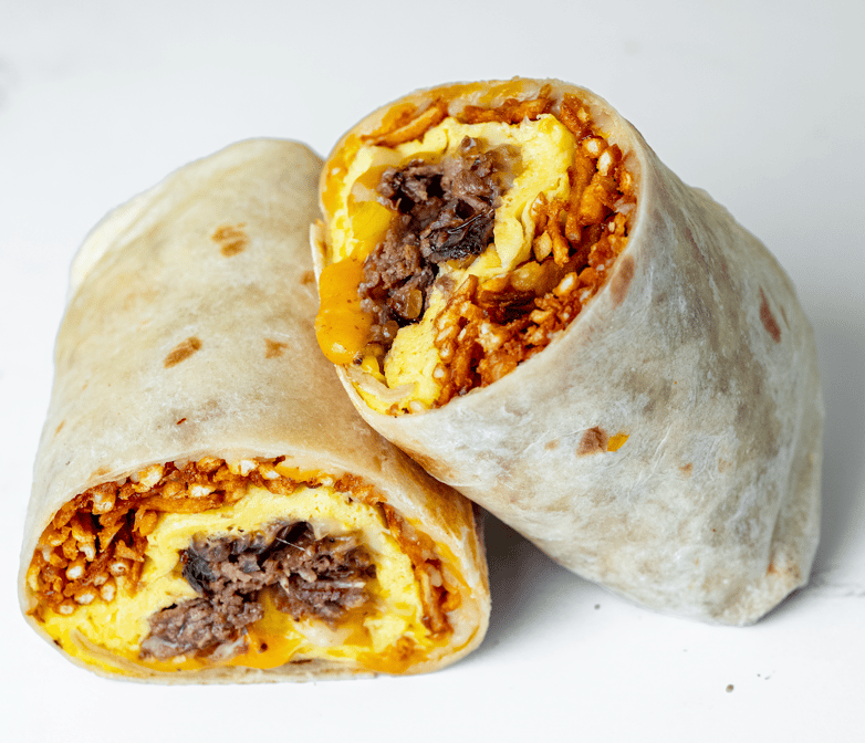 Egg & Steak Burrito