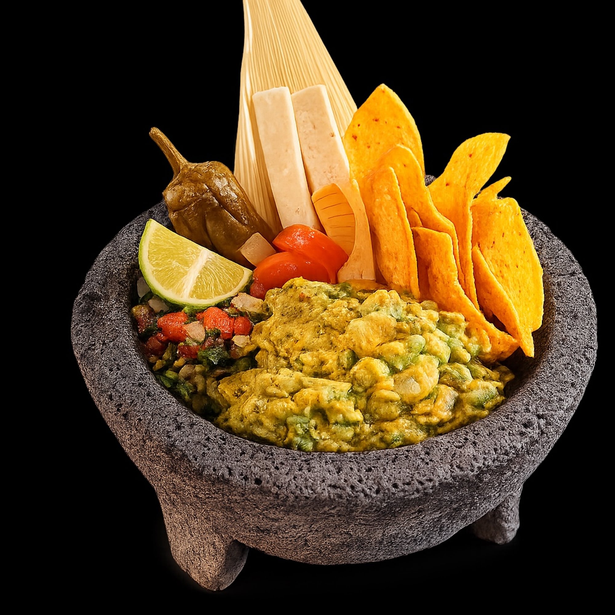 Guacamole Molcajeteado