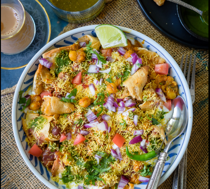Samosa Chaat