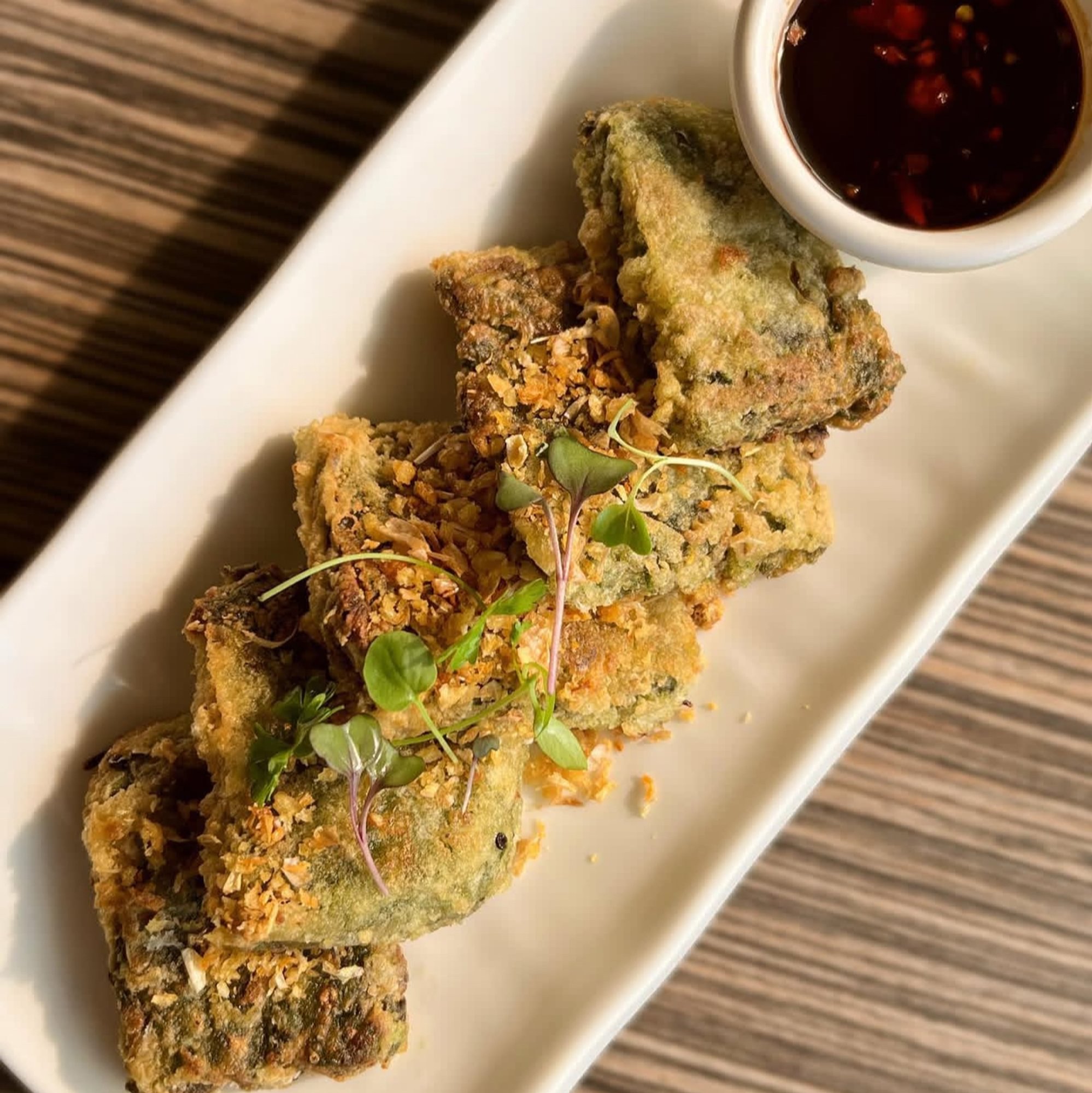 Chive Cakes