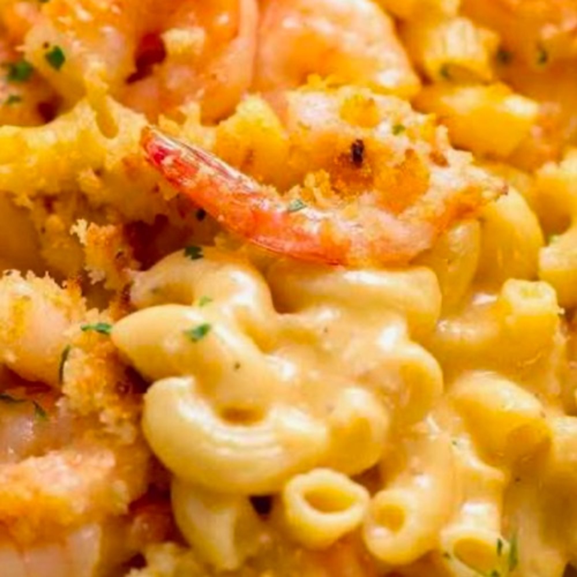 SHRIMP MAC AND CHEESE