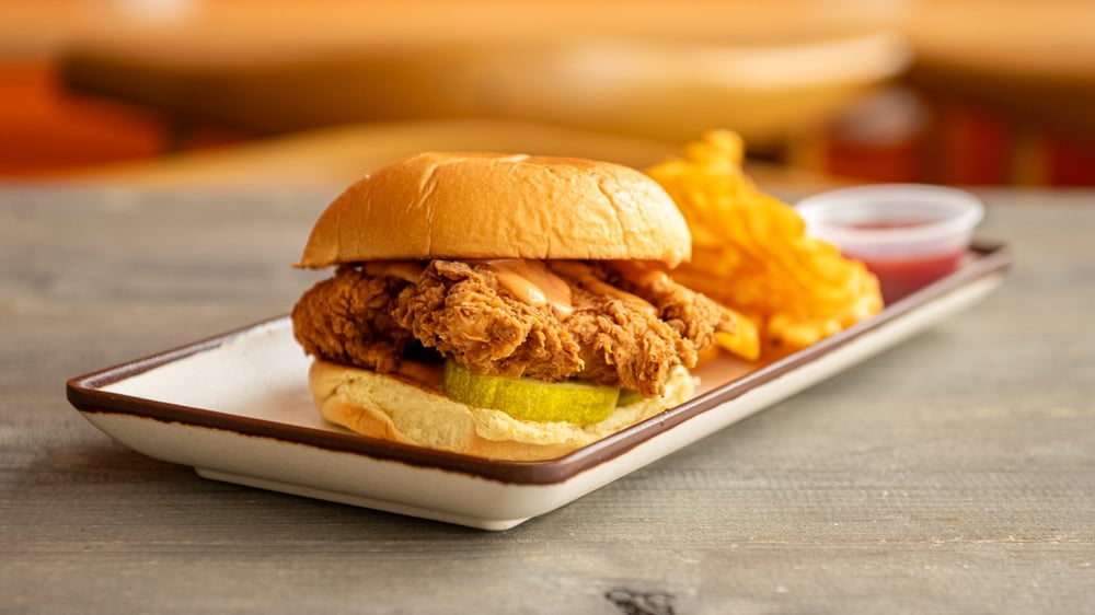 Award Winner Crisp Chik'n with Side
