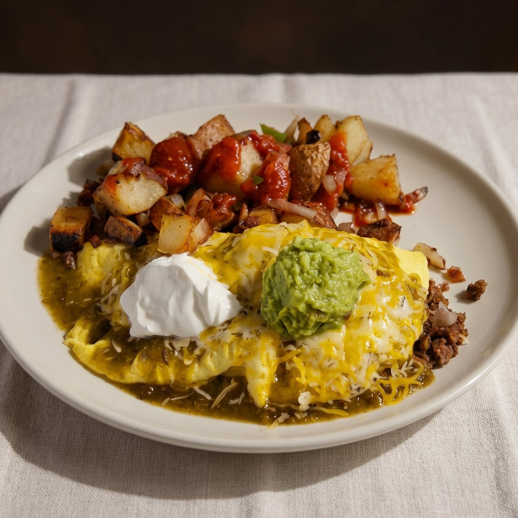Enchilada Omelet