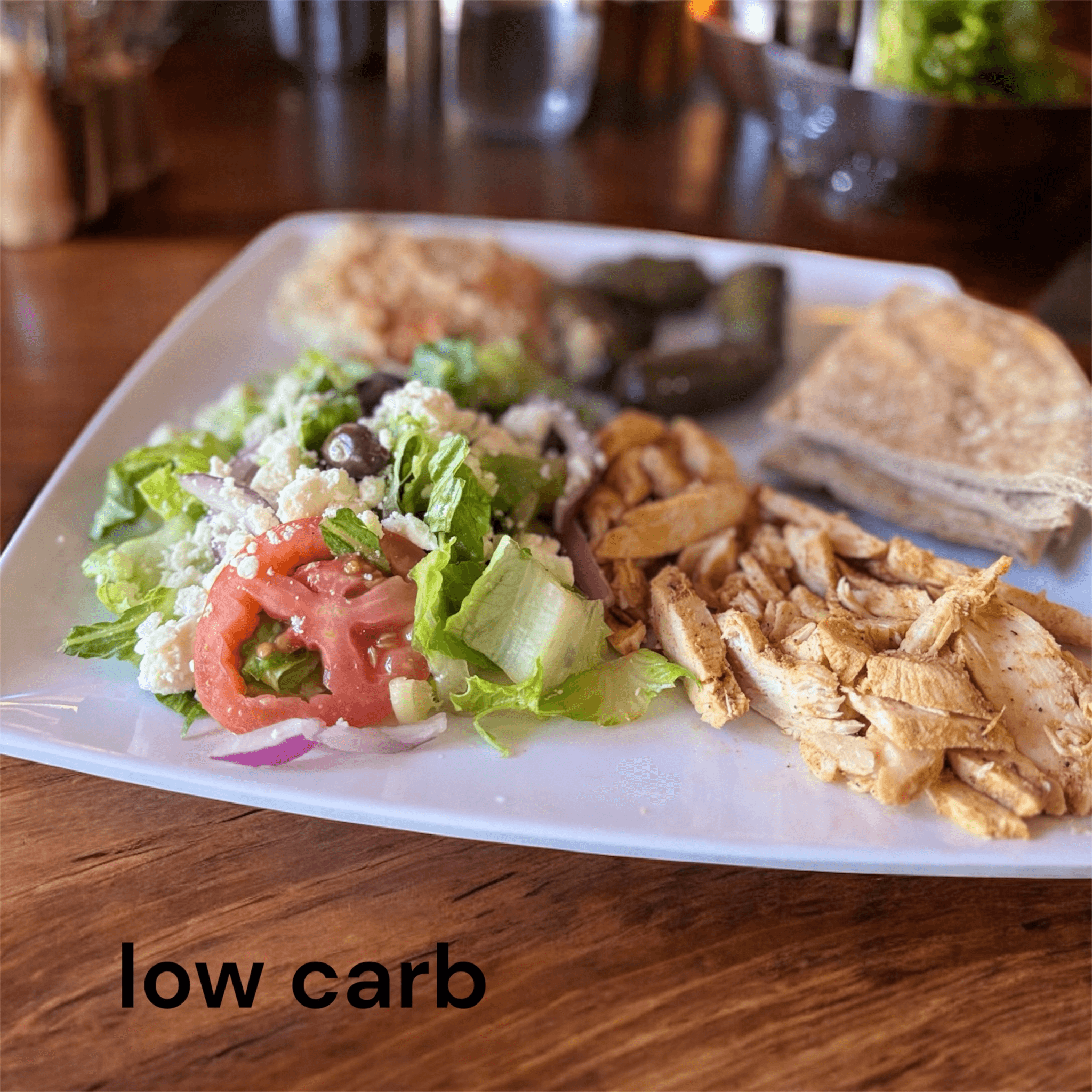 Light & Low Carb Platter