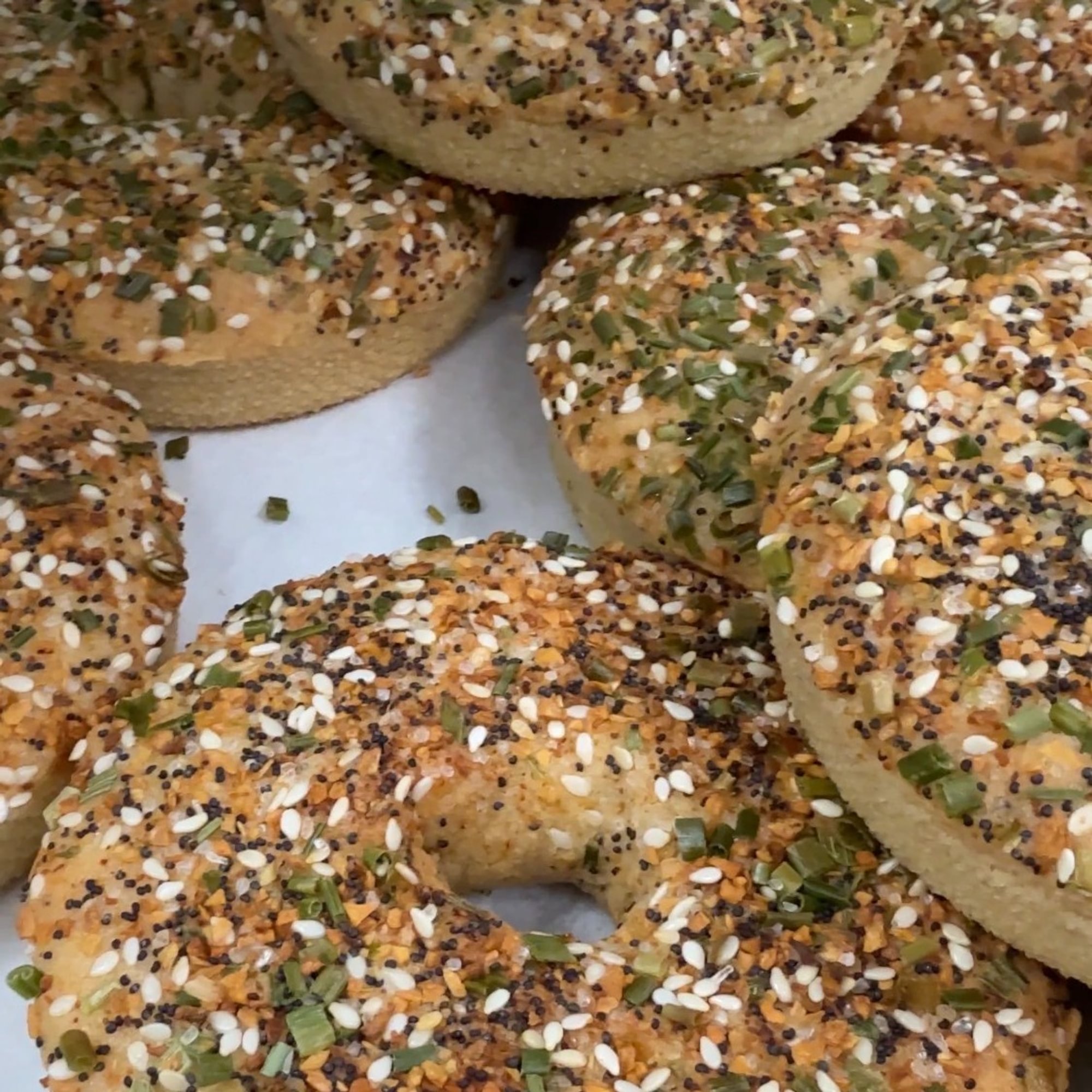 6 Everything Bagels (Has Dairy)