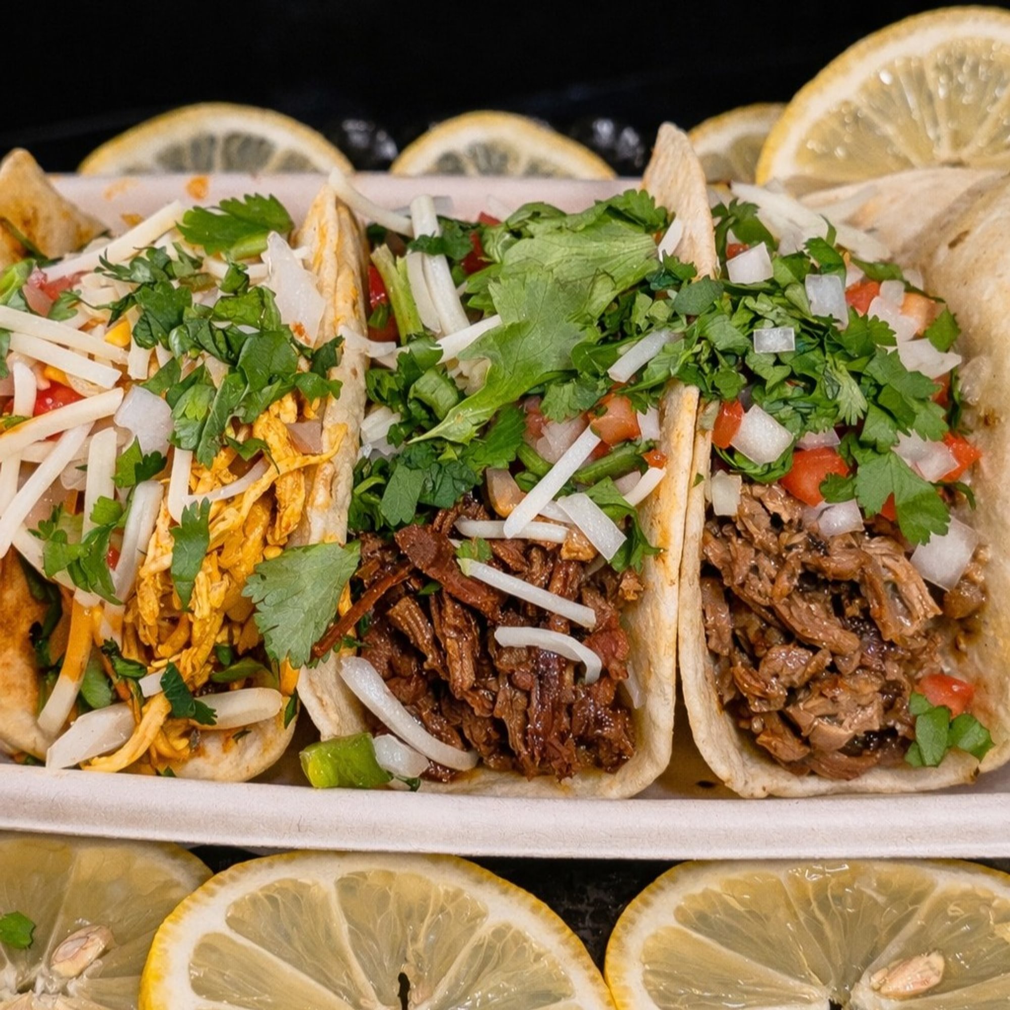 3 Tinga Chicken Tacos