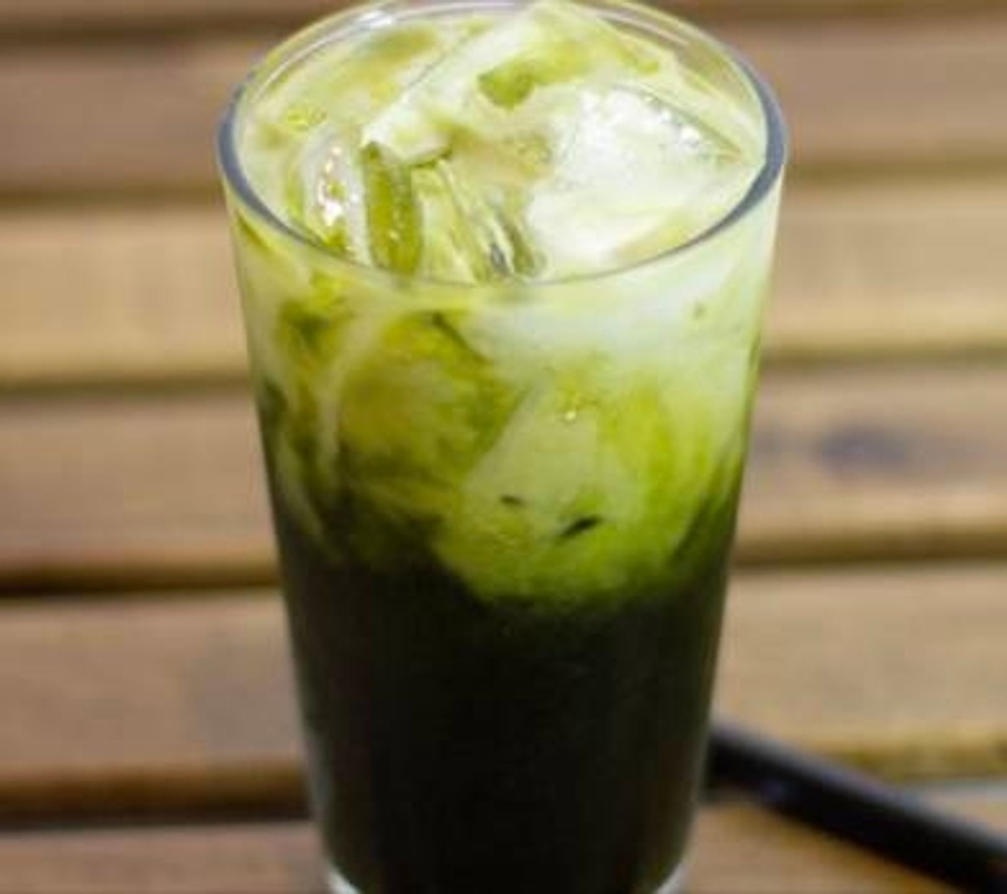 Green Thai Iced Tea with Milk