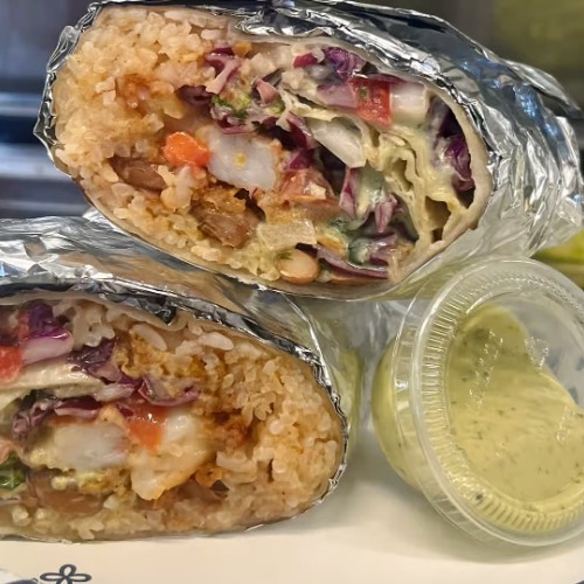 Shrimp Burrito