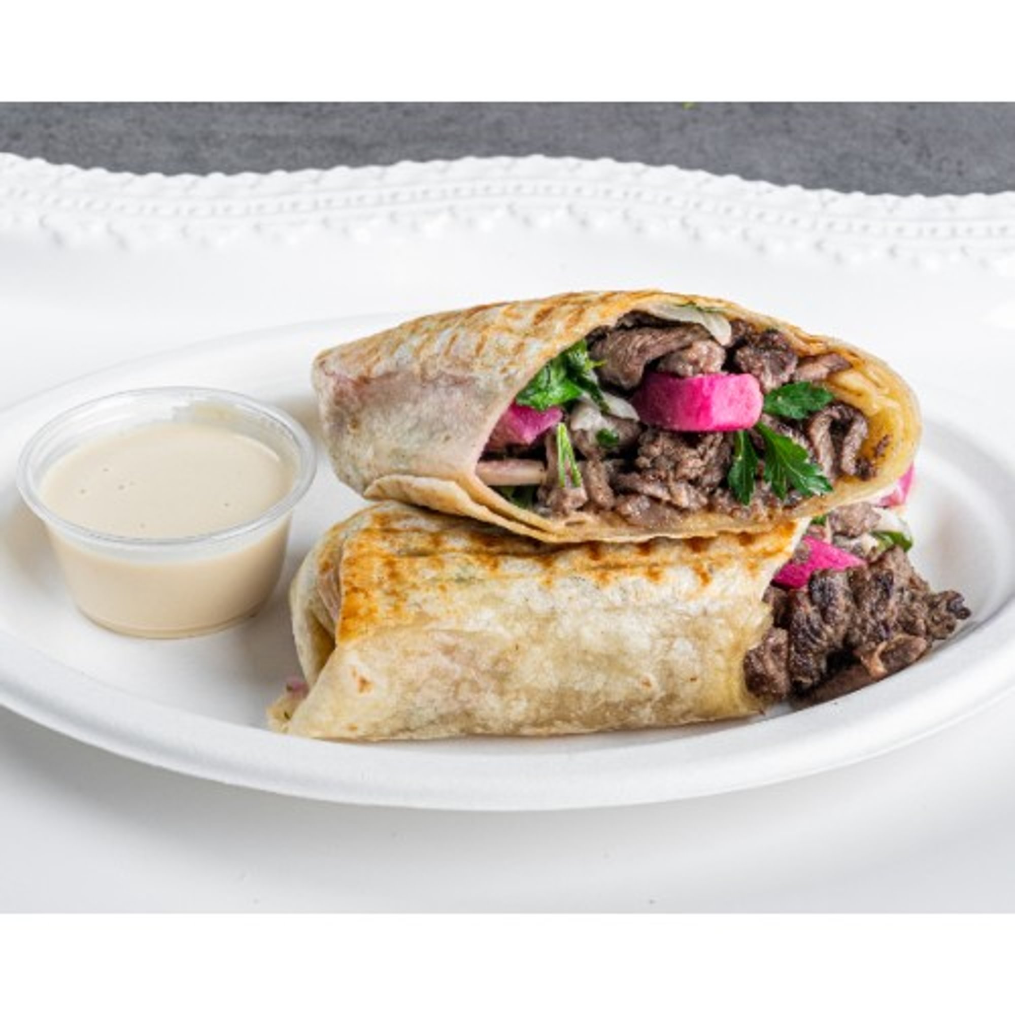 Beef Shawarma Wrap