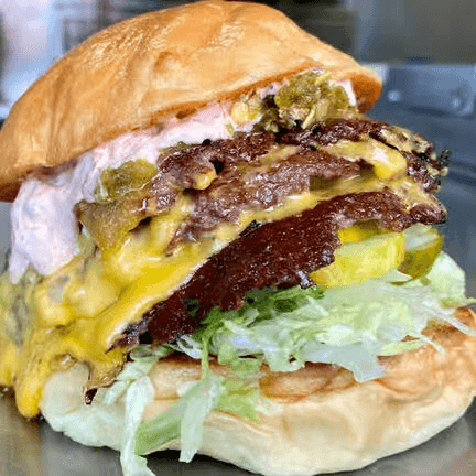 Mr. Onion Patty Melt