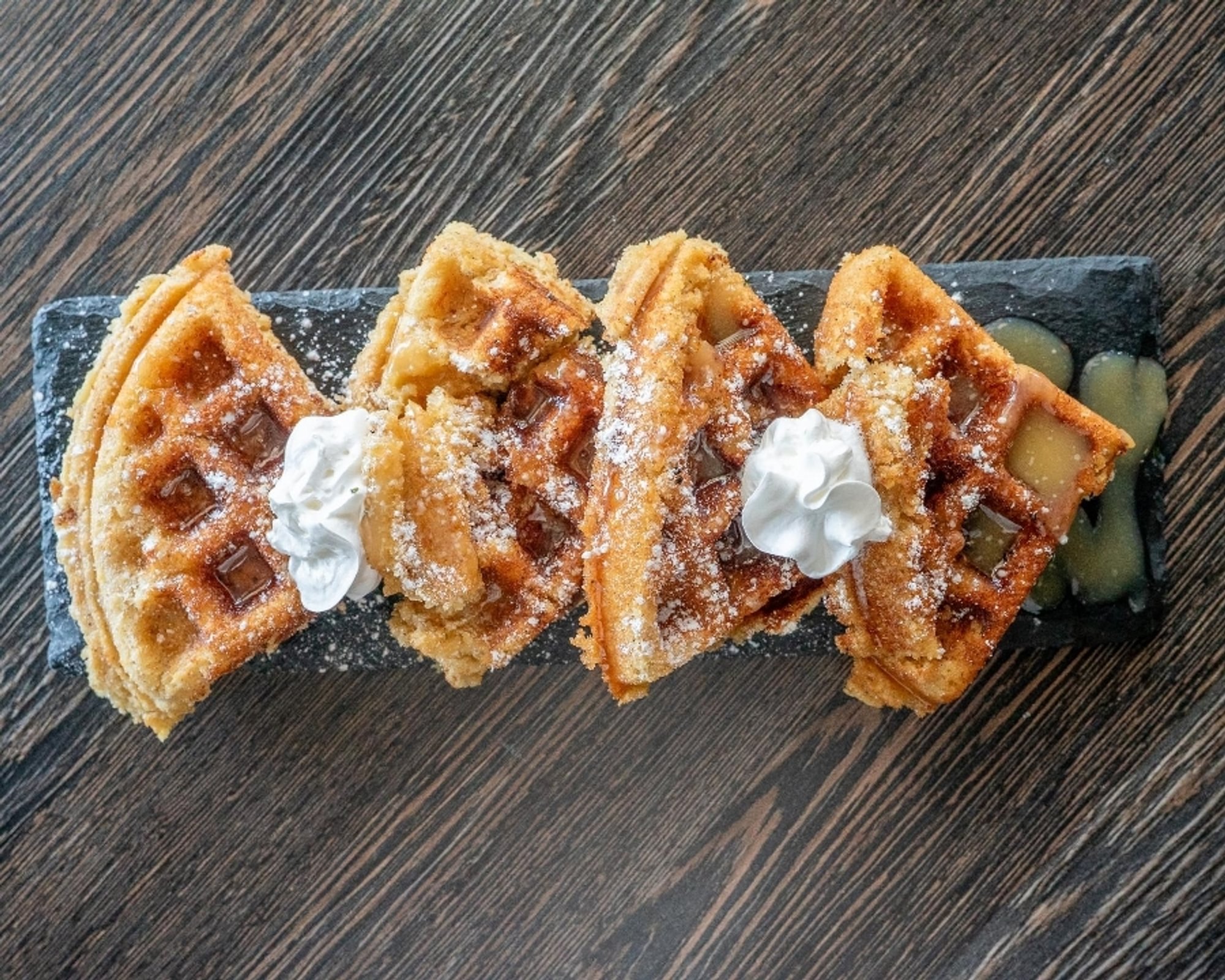 UNC'S BREAD PUDDIN WAFFLE