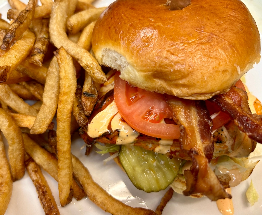 Hot Grilled Chicken Sandwich