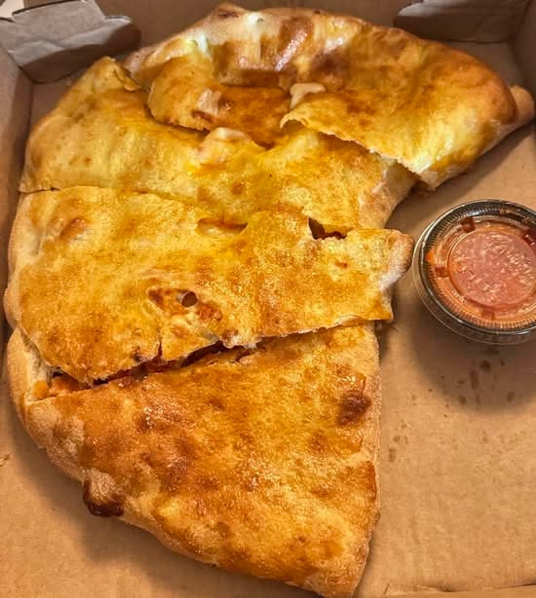 Chicken Parm Calzone