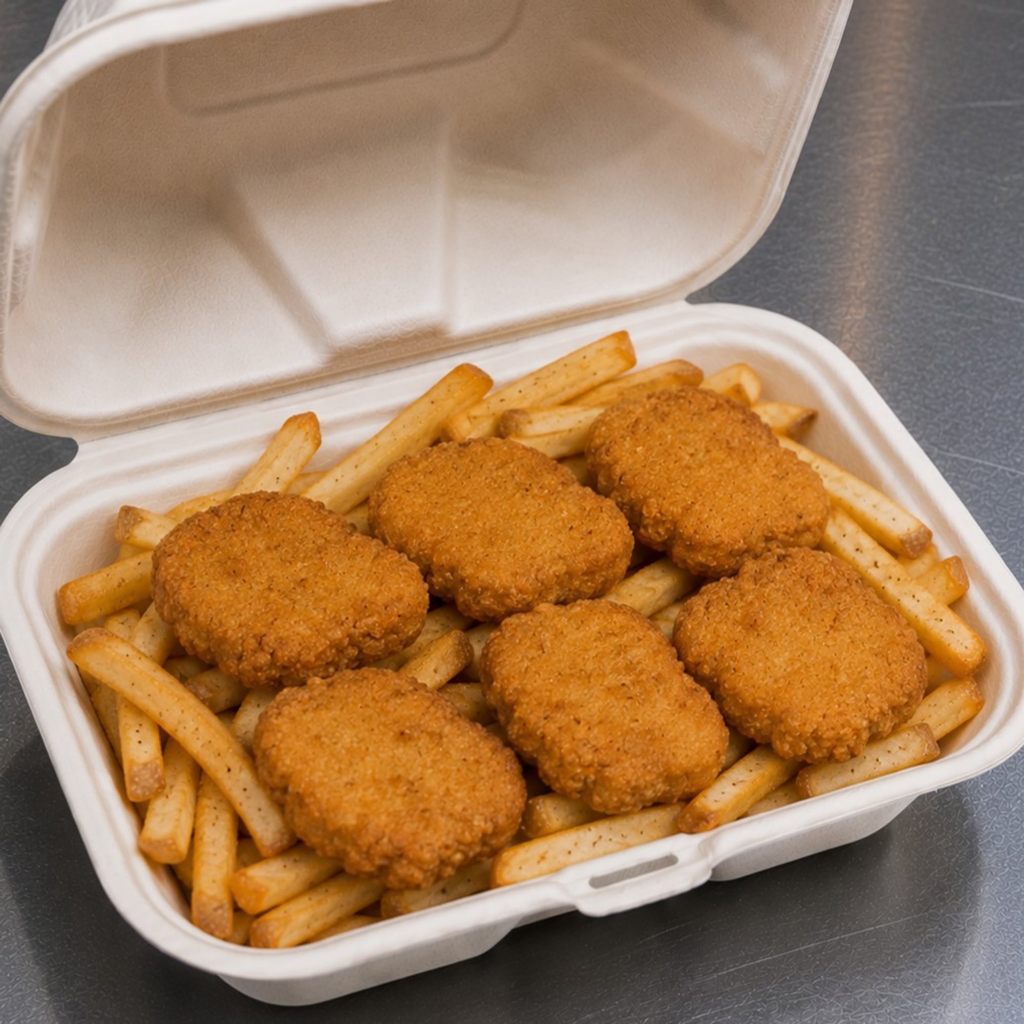 Chicken Nuggets with Fries