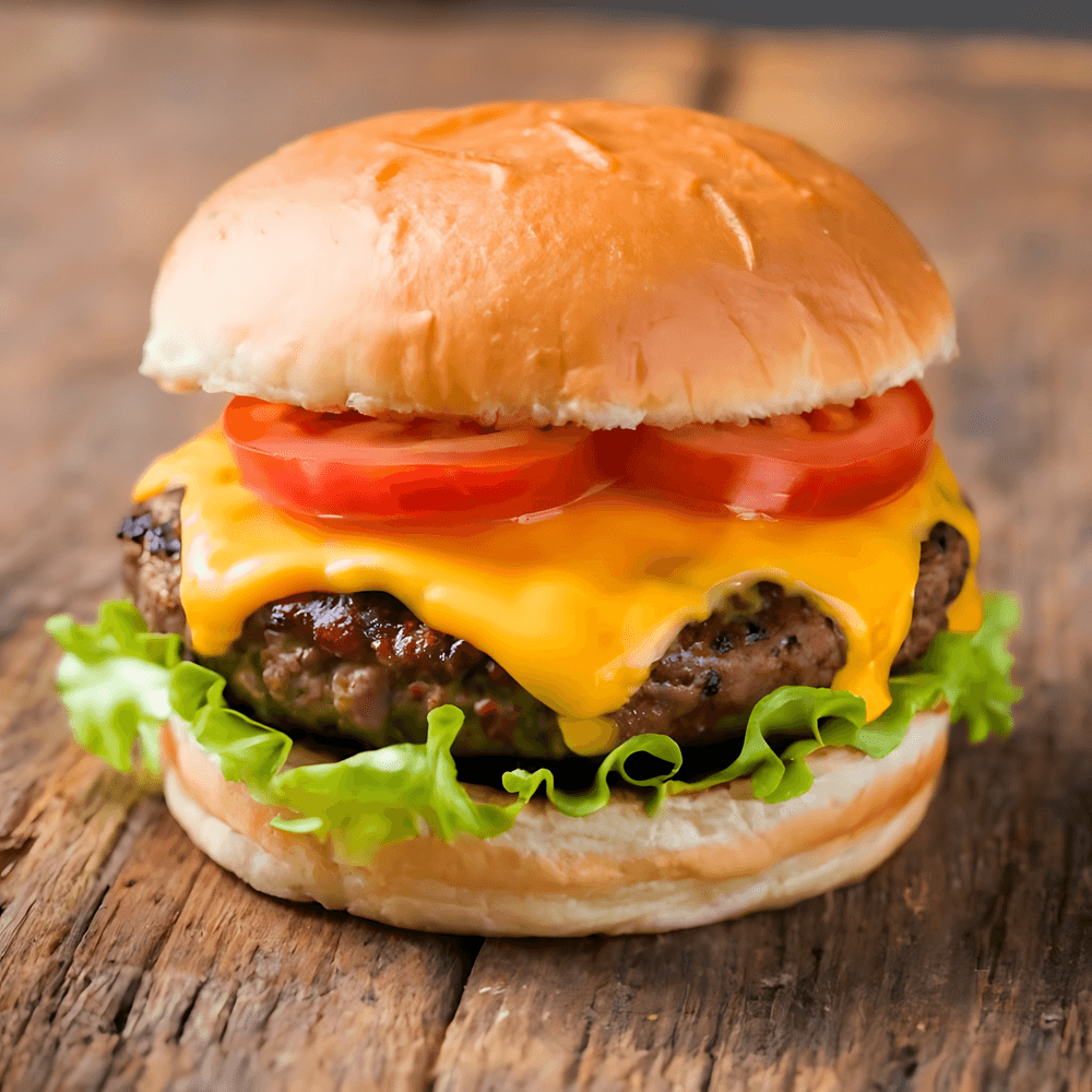 Cheddar burger