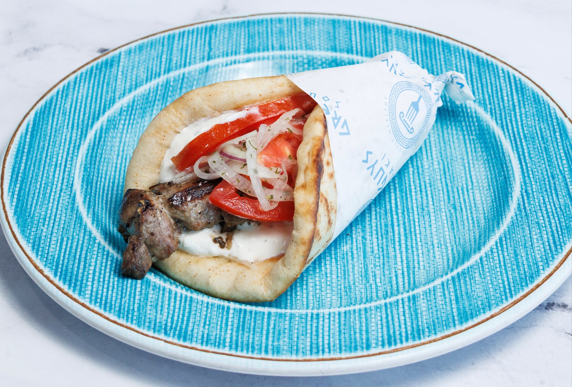 PORK SOUVLAKI PITA
