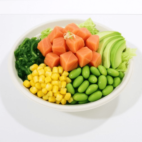 B1. Regular Salmon Bowl
