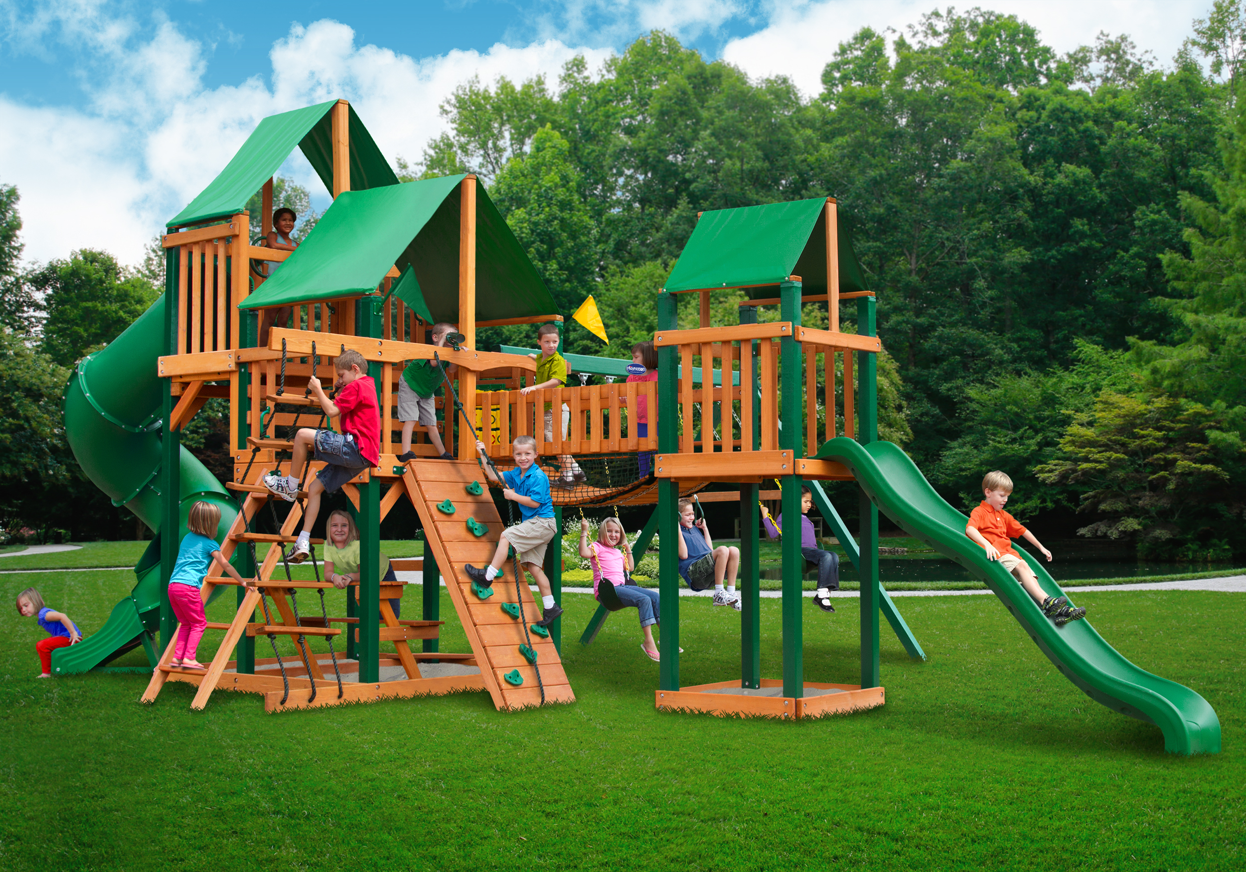 The Reserve I w/ Classic Green Vinyl Canopy