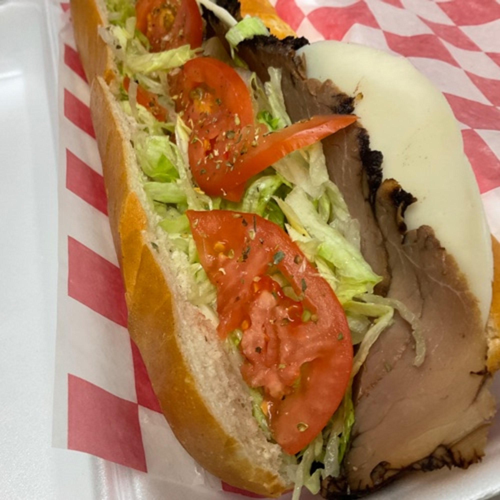 Roast Beef & Cheese Sub (Small 11")