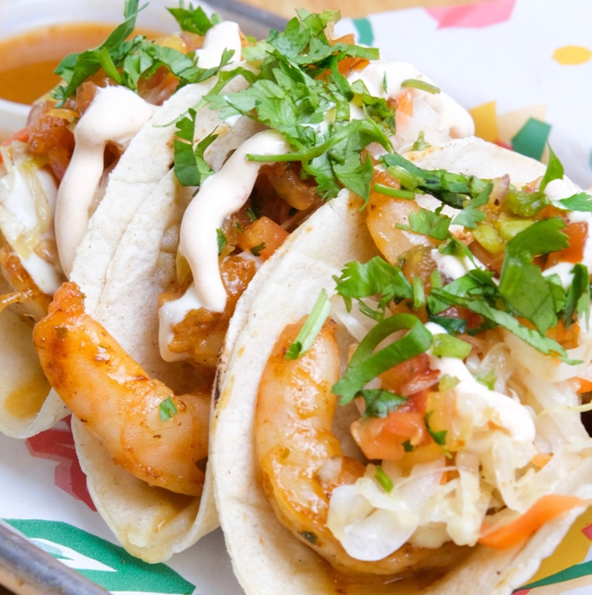 (3) Grilled Shrimps (Camarones)
