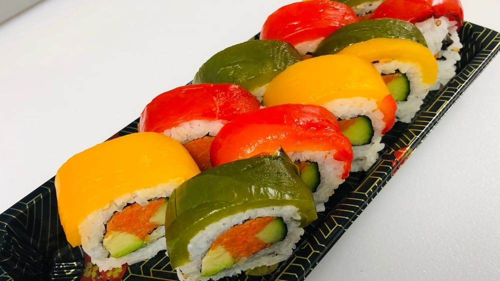 Veggies Rainbow Roll