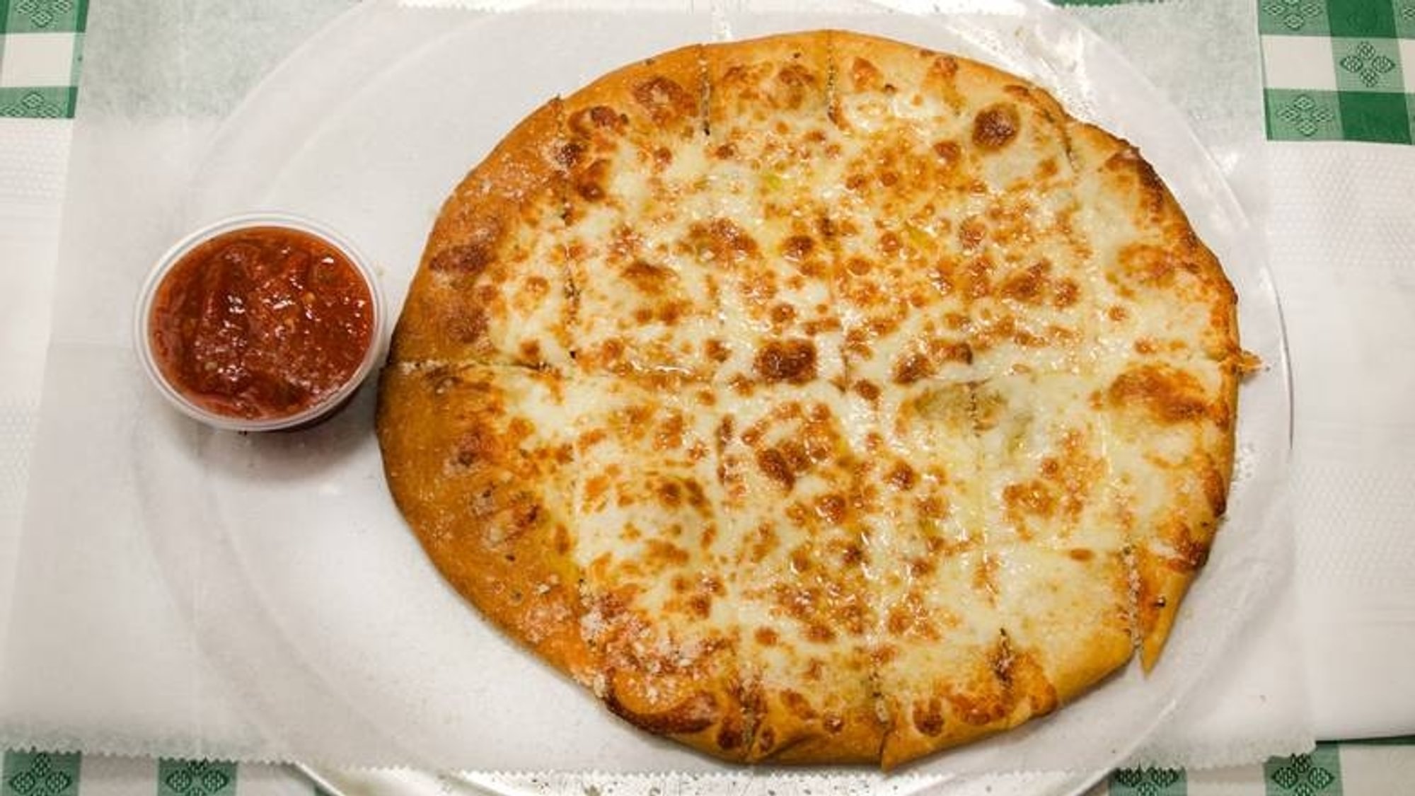 Lg spot cheese bread