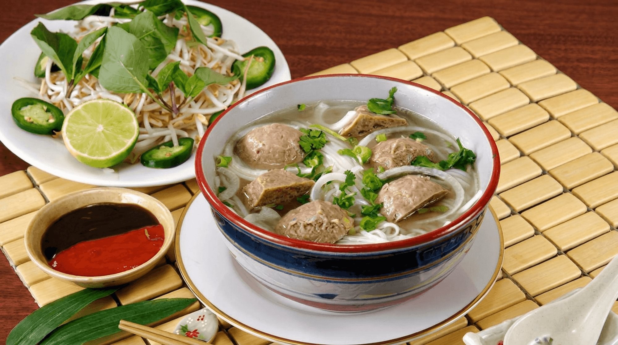 Beef Ball Noodle Soup (Pho)