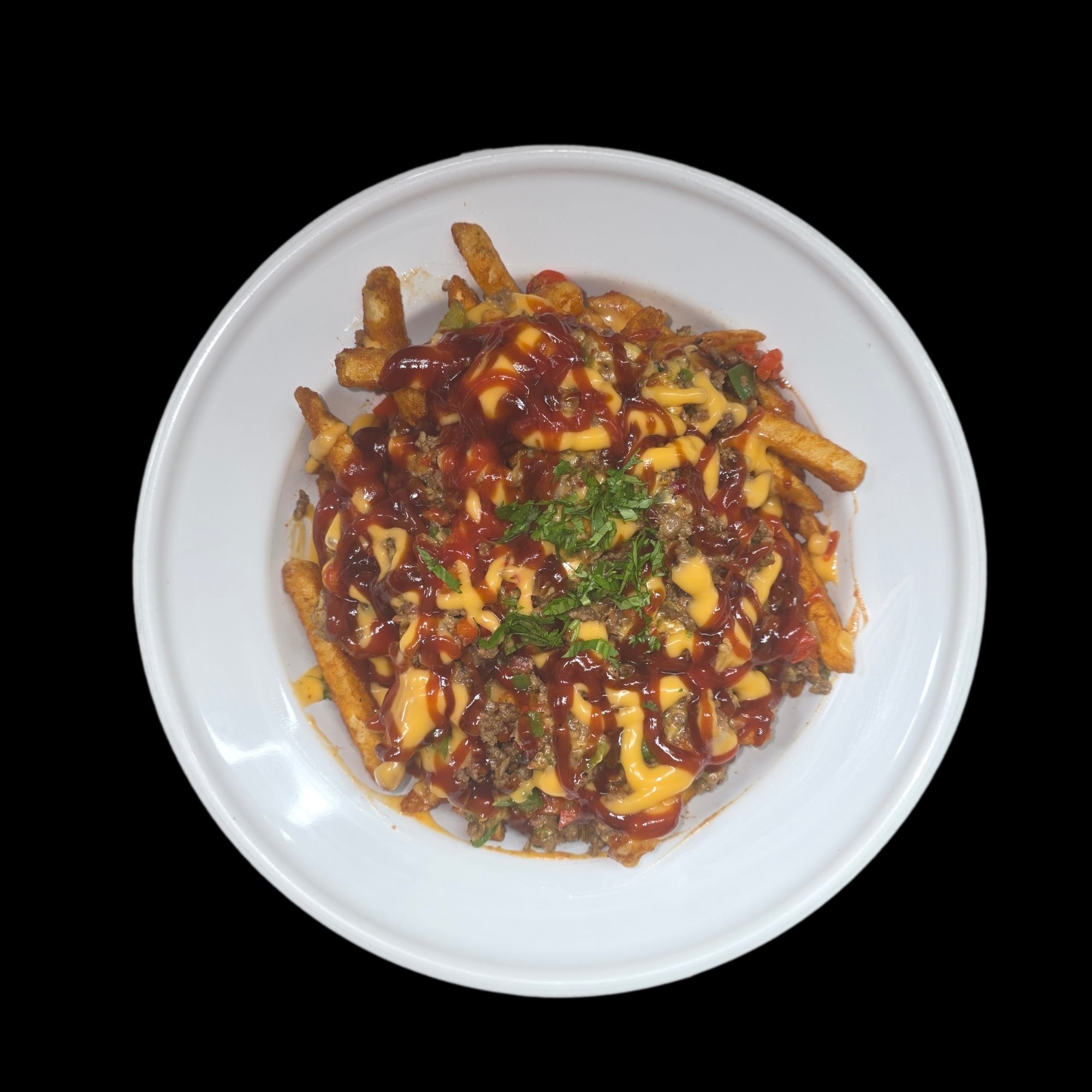 Chopped Cheese Chapli Fries