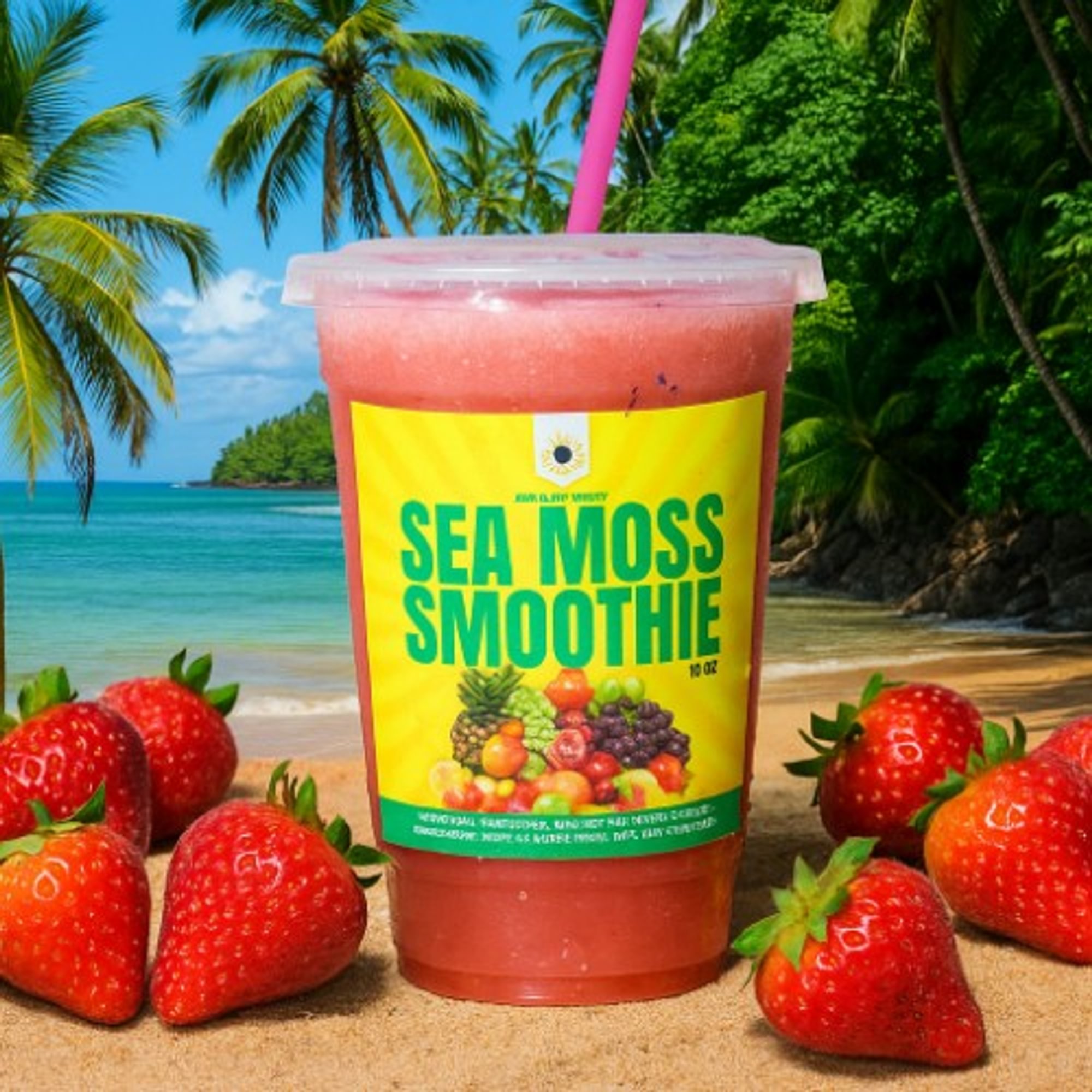 Strawberry/Lemon Smoothie