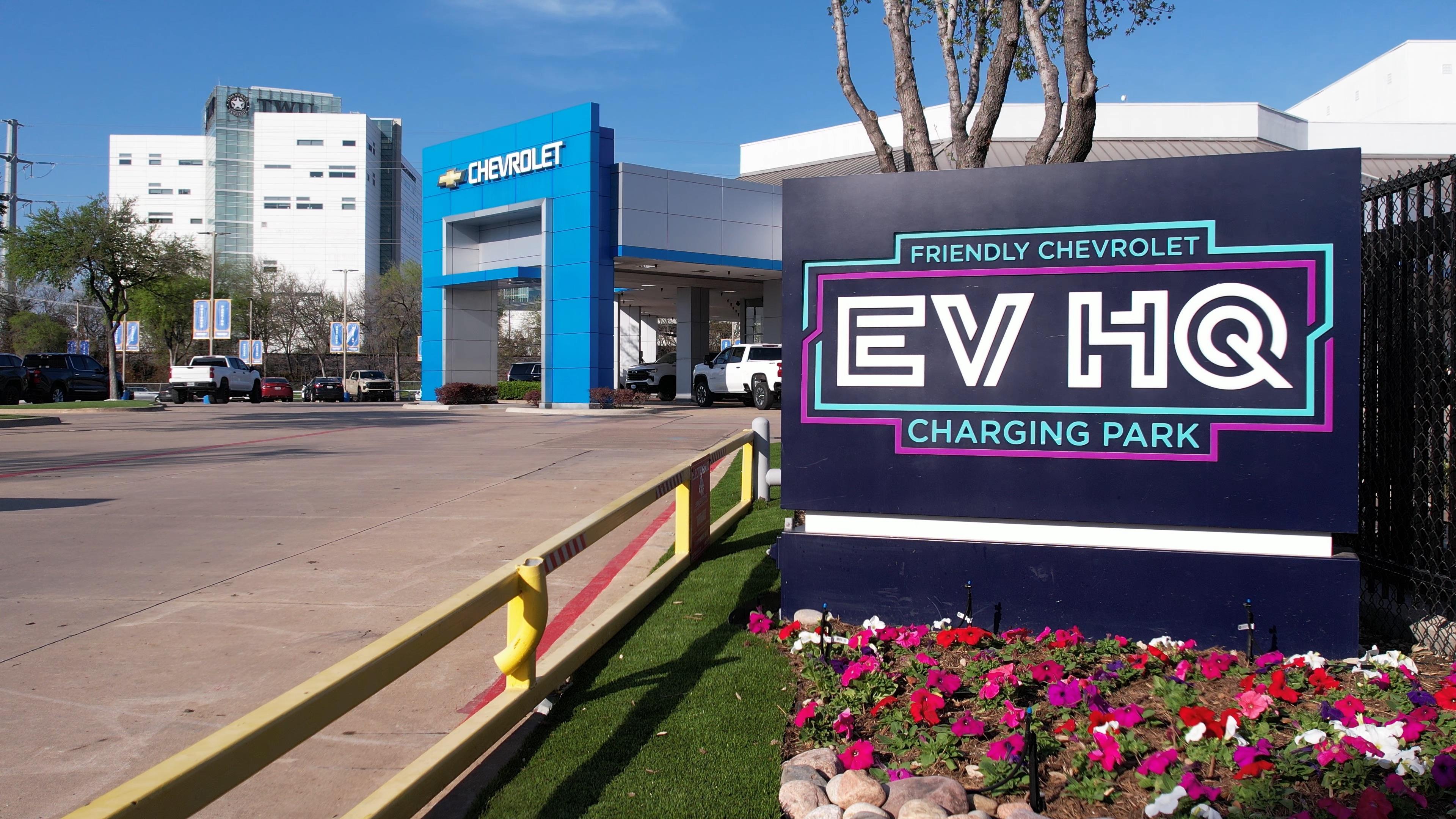 Friendly Chevrolet EVHQ Charging Station Image