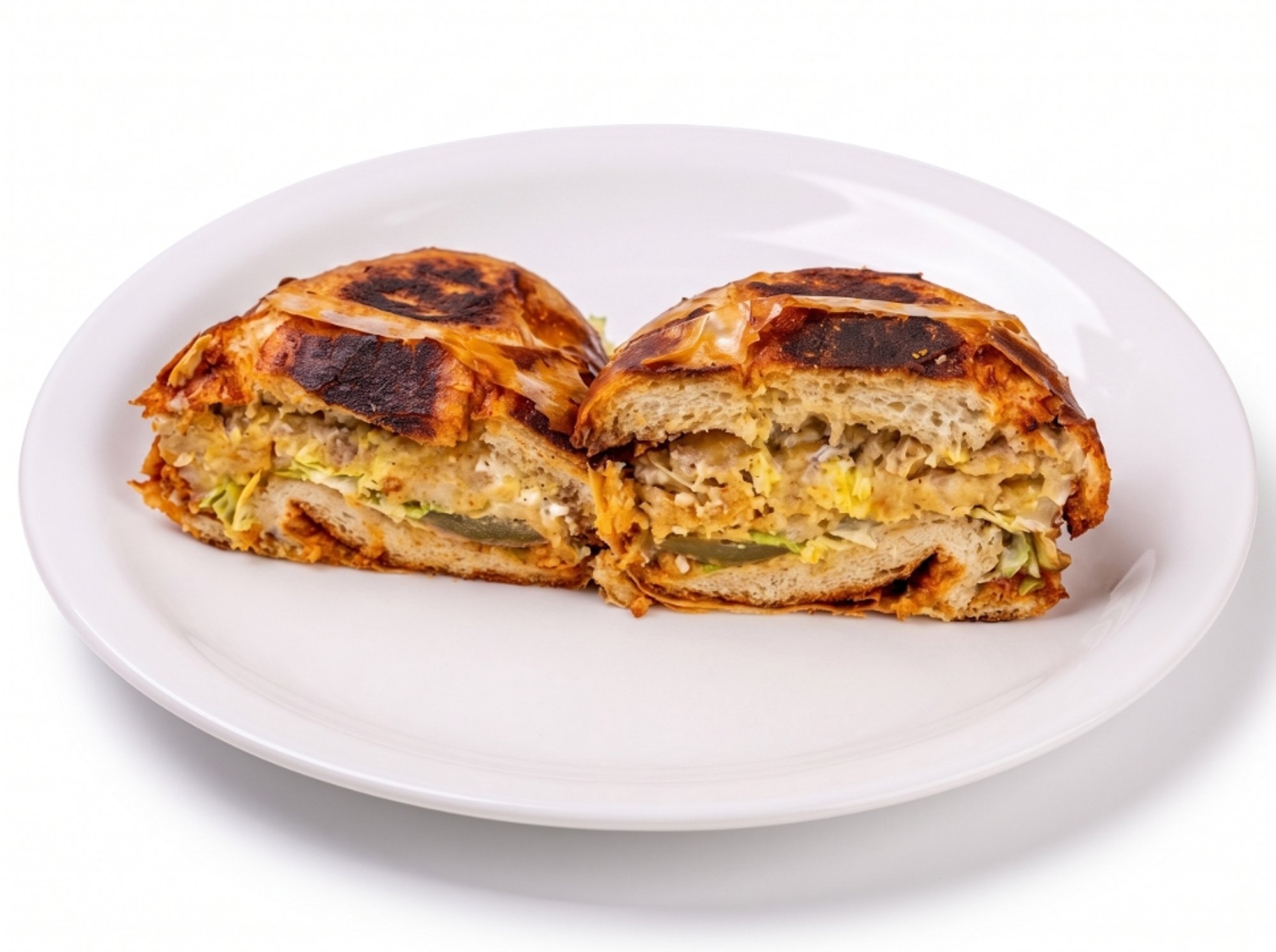 Torta de Milanesa de Res (Breaded Beef Sandwich)